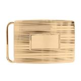 Trafalgar — 30mm Gold Plated Compression Belt Buckle