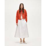 J.Crew — Pull-on midi skirt in cotton poplin